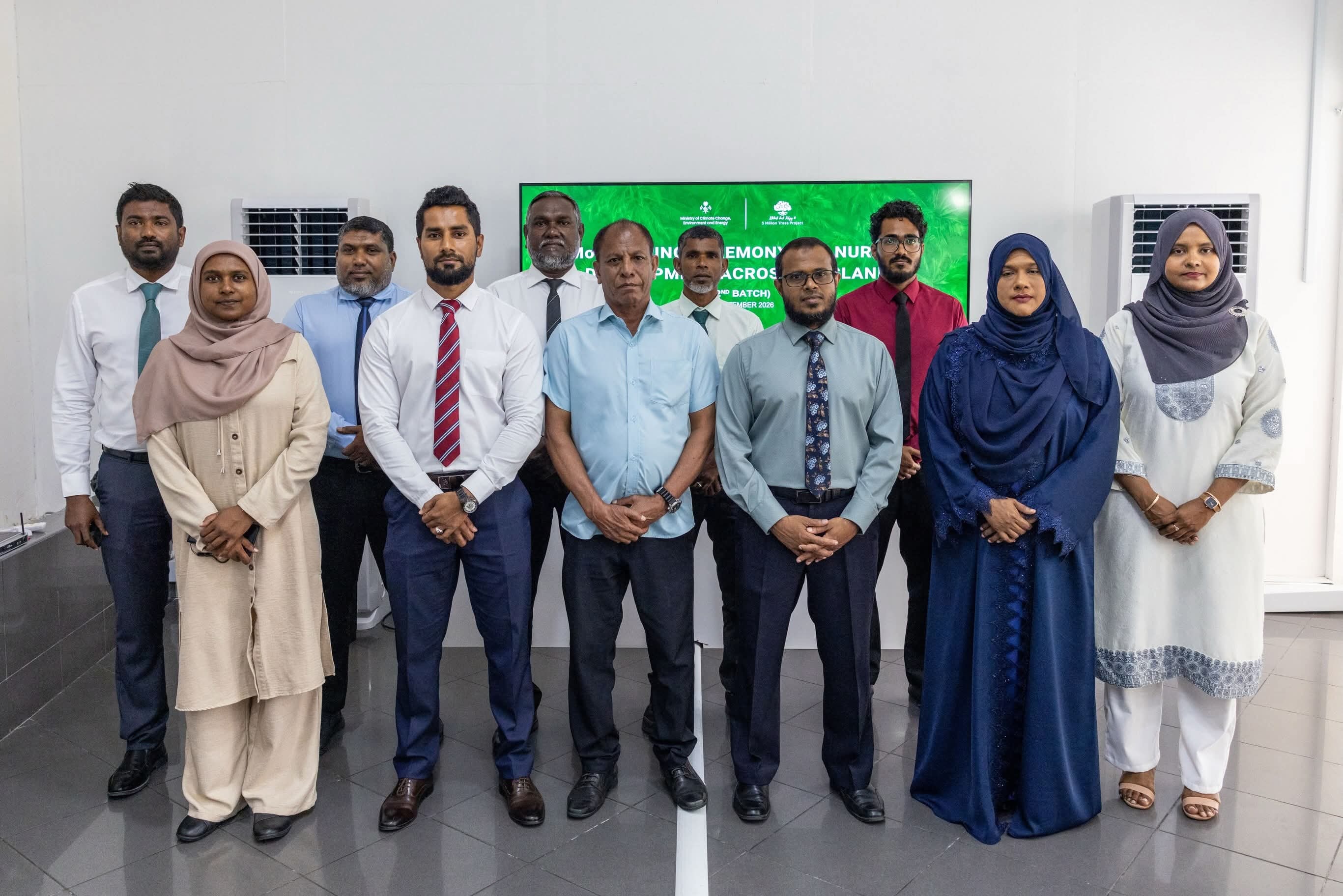 Ministry of Climate Change, Environment and Energy signs agreement with GDh. Vaadhoo Local Council for 5 Million Tree Nursery Project